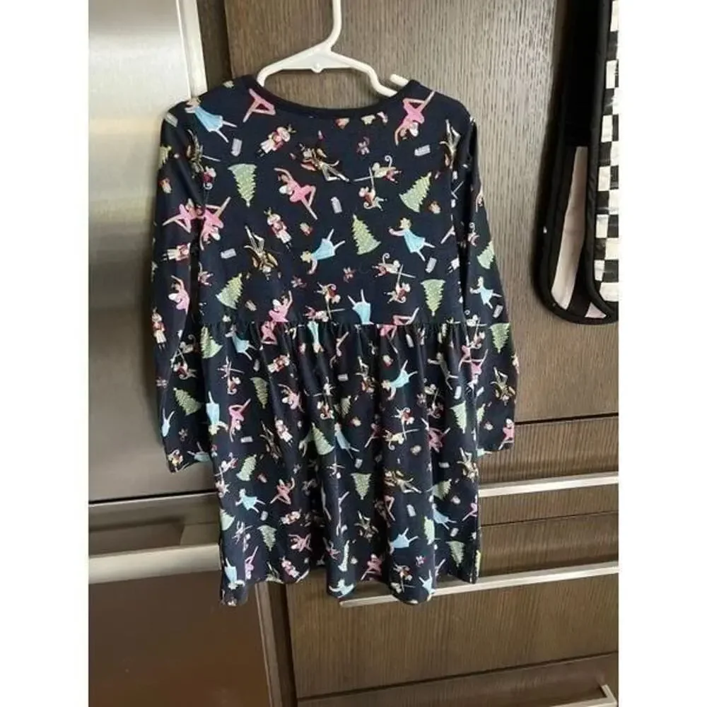 Girl Toddler's Long Sleeve Dress‎ Winter Holiday 5T